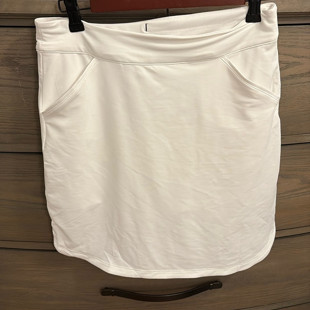 Peter Millar Cream Mini Skirt